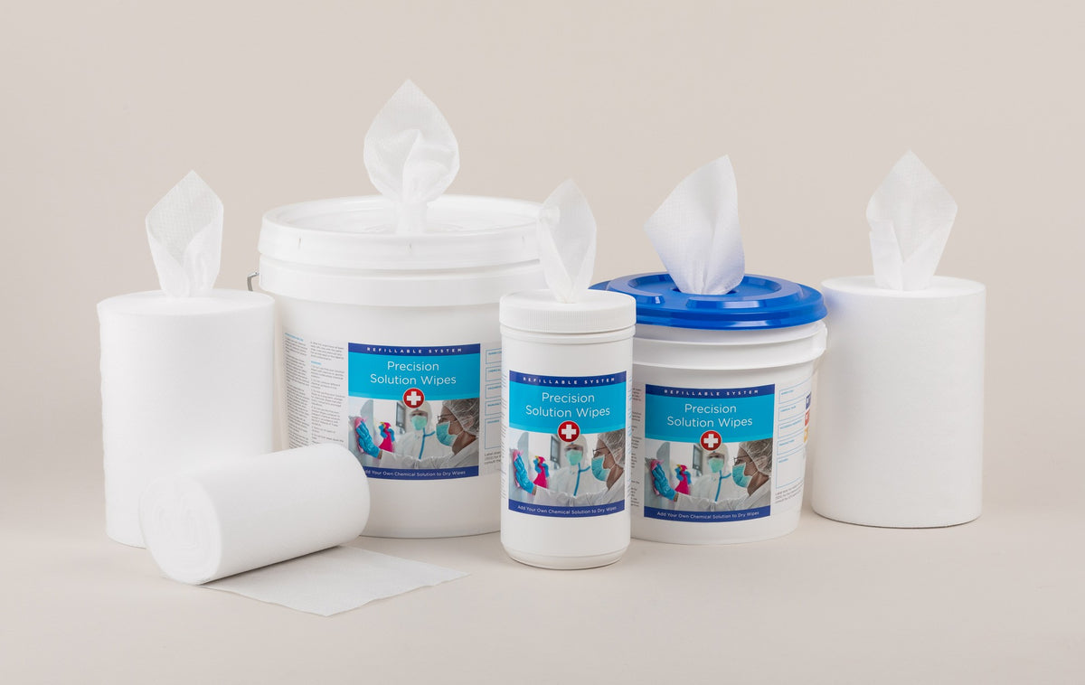 Dry Wipe Refill Roll Canister