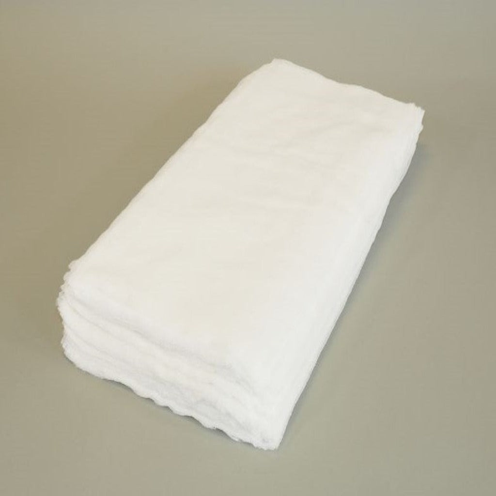 TACK CLOTH BULK- WHITE- 144 PIECES