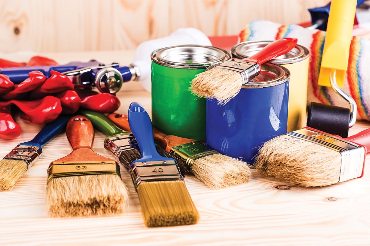 Painters' Cleaning Supplies - Mednik Riverbend