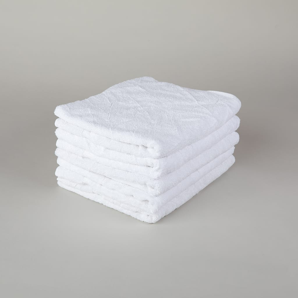 White Terry Towel 100% Cotton Cleaning Rags - 50 lbs. Box