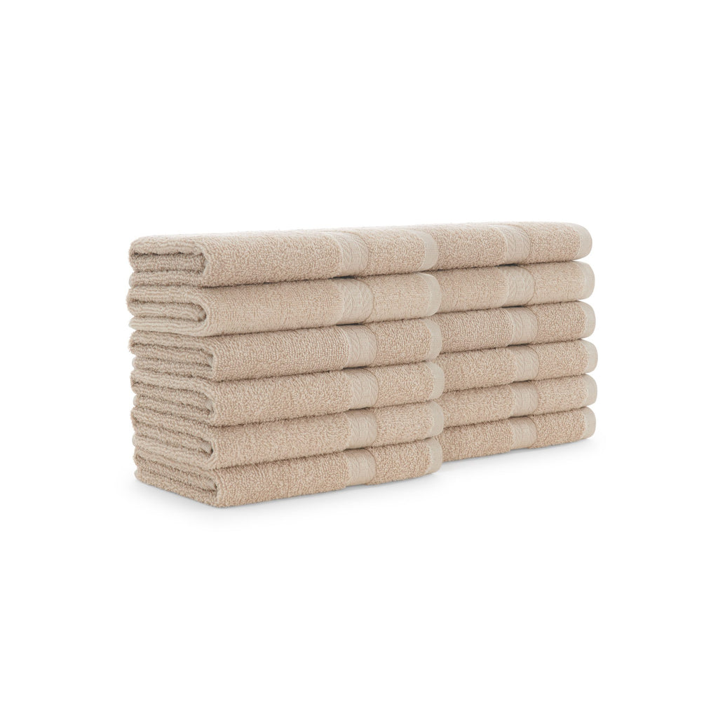 COTTON TERRY HAND TOWELS-1 DOZEN-image-5