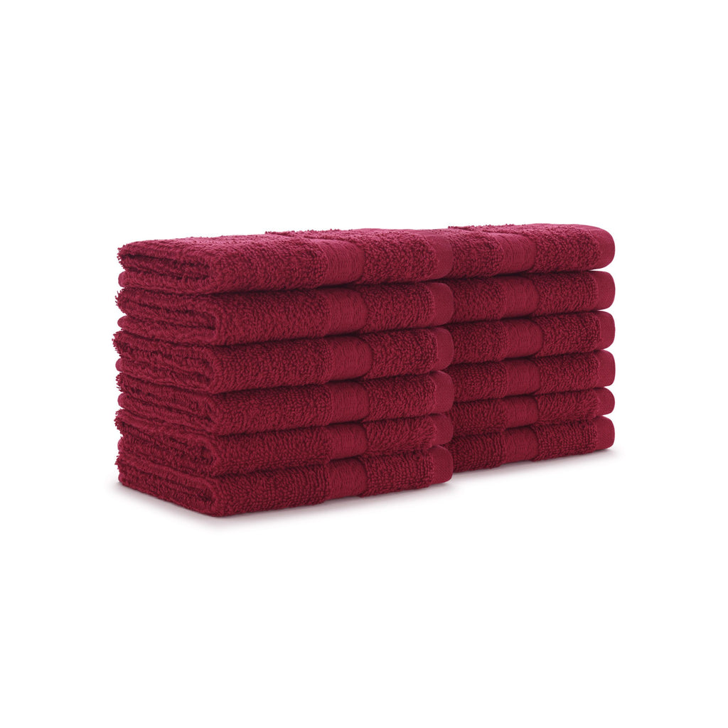 Cotton Terry Wash Cloths- 1 Dozen-image-3